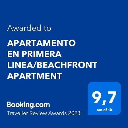 En Primera Linea/beachfront アパート *